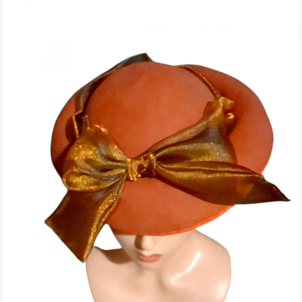 Evelyn Mushroom Ladies Vintage Style Hat - Image 3