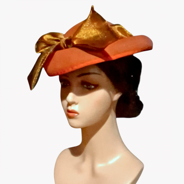 Evelyn Mushroom Ladies Vintage Style Hat - Image 2