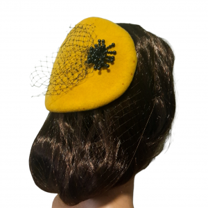 Vintage 40s & 50s Style Bandeau Capulet Half Hat